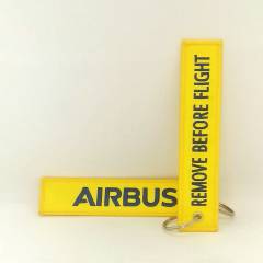 llavero airbus amarillo
